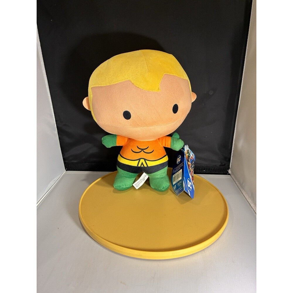 DC Justice League Aquaman Chibi Plush w/ tags 10” DC Comics Comic Book